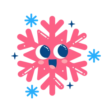 an illustration of a snowflorer