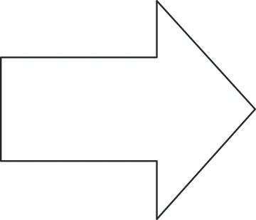 a black and white arrow pointing to the right