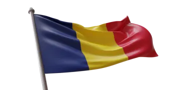 the flag of romania