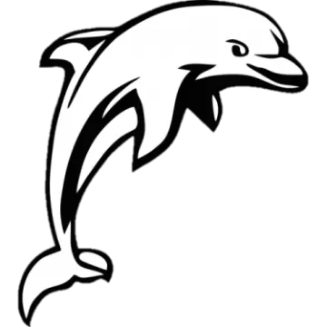 free printable dolphin coloring pages