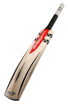 a cricket bat on a white background