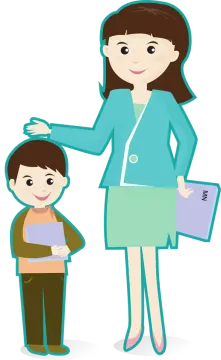 a woman with a child in her arms