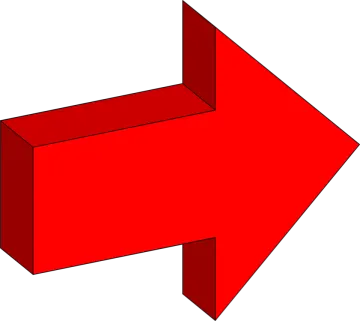 a red arrow icon