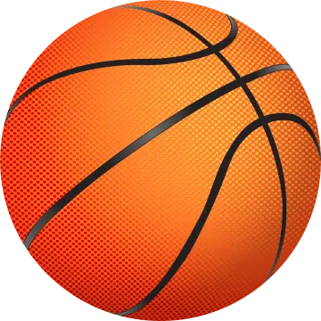 a basketball ball on a white background