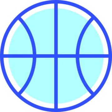 a basketball ball on a white background