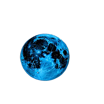 an image of a blue crystal ball