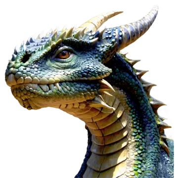 the head of a dragon