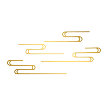 a white background with gold lines in the middle