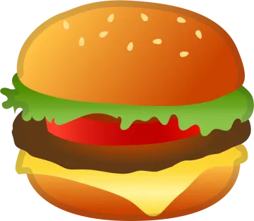 a hamburger clipart
