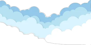 a cloud in the shape of a heart