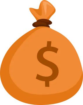 a bag of money