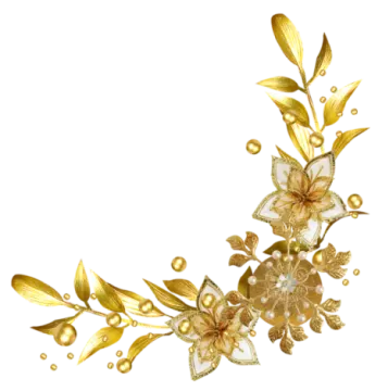 an image of a gold and white flower