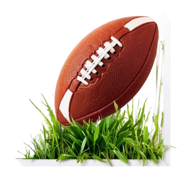 a football sitting on top of green grass