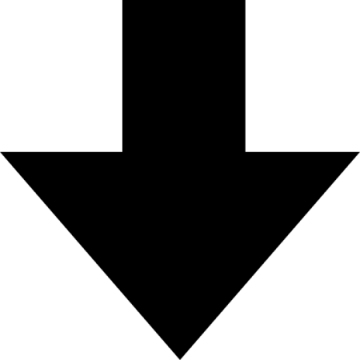a black arrow pointing up