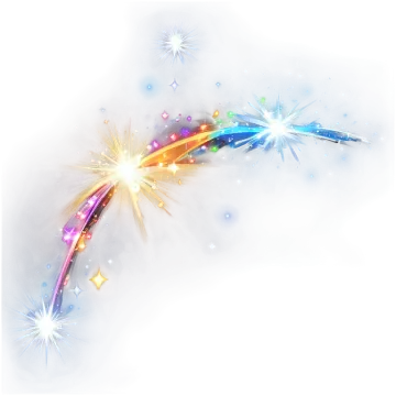 a colorful firework on a white background