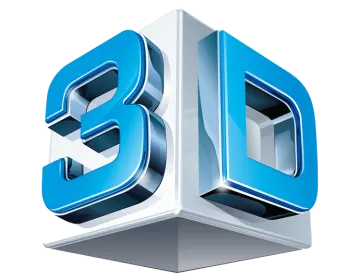 the 3d logo