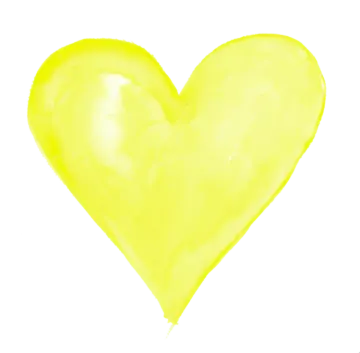 a watercolor heart on a white background