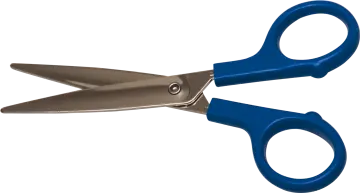 a pair of scissors on a white background