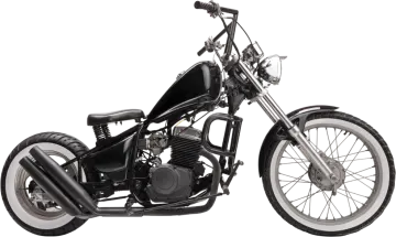 an image of a motorcycle on a white background