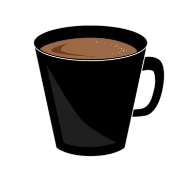 a cup of coffee