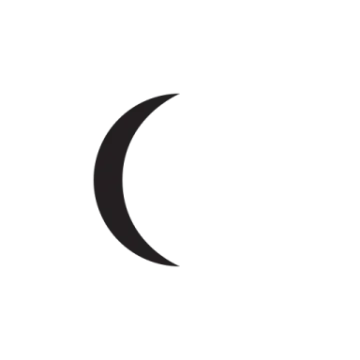a black and white image of the moon