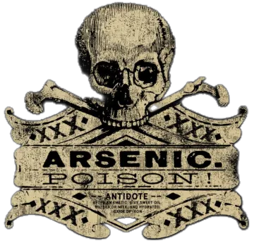 an image of a skull and cross bones on a white background