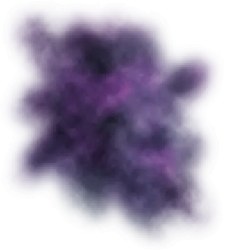purple smoke on a white background