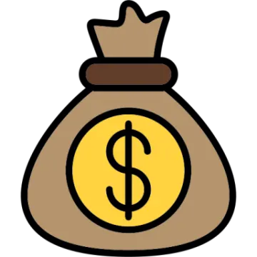 a bag of money