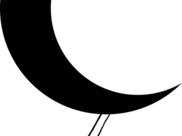 a black and white image of the moon