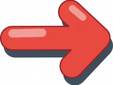 a red arrow pointing up to the right