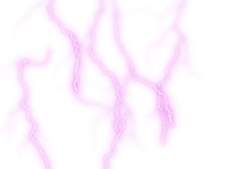 a lightning bolt on a white background
