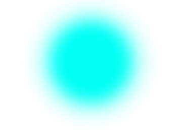 a blue circle on a white background
