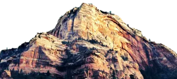 an image of the top of a mountain