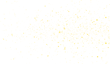 a white background with gold dots