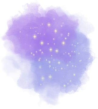 a watercolor painting of stars in the sky