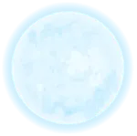 a full moon in the sky