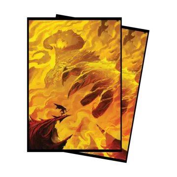 a set of three cards with flames on them