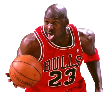 a man in a red jersey holding a basketball ball
