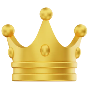 a gold crown