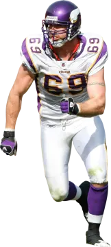 a football player is running with the ball