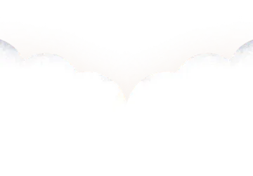 a white background with some clouds in the sky