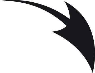 a black and white image of an arrow