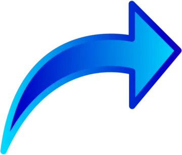 a blue arrow pointing up to the right