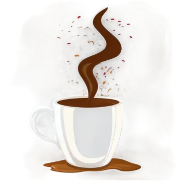 a cup of coffee