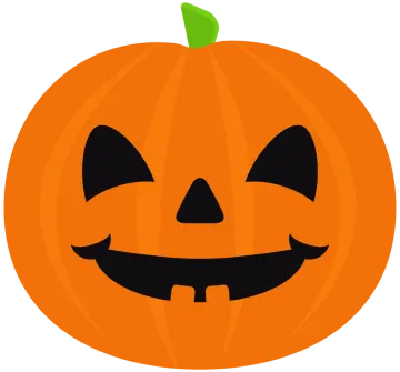 a pumpkin with an evil face on it