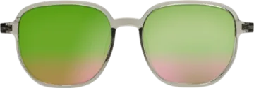 a pair of sunglasses on a white background