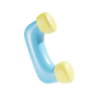 a pair of blue and yellow ear plugs