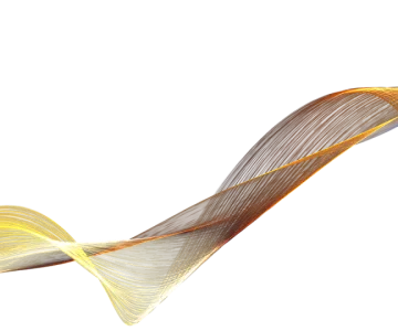 a close up of a yellow and brown wave