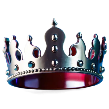 a close up of a crown on a white background
