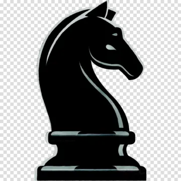 a chess piece on a transparent background